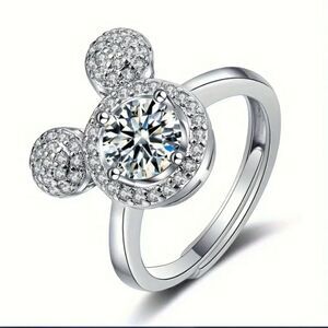 Bohemian blinged out Mikey ring